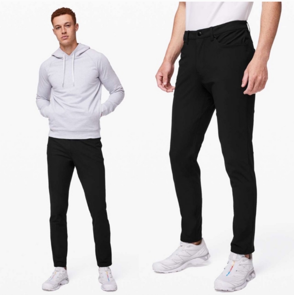 lululemon athletica Black Men's Pants
